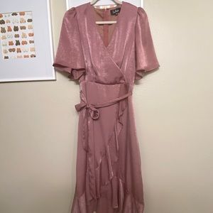 Mauve dress. Only worn once